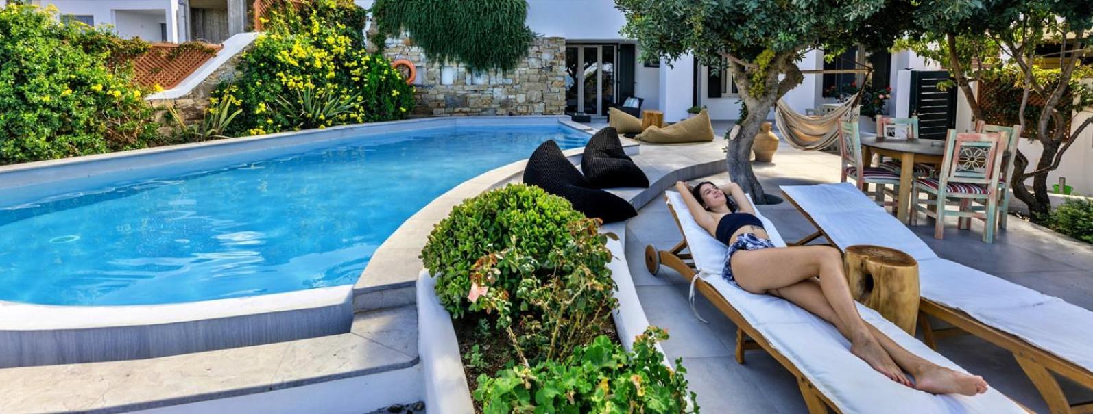 Villa Paradise In Naxos Plaka  Bilik gambar